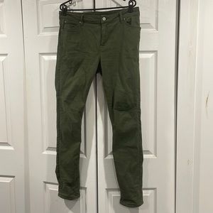 ASOS Mens Olive Green Pants Size 34x32